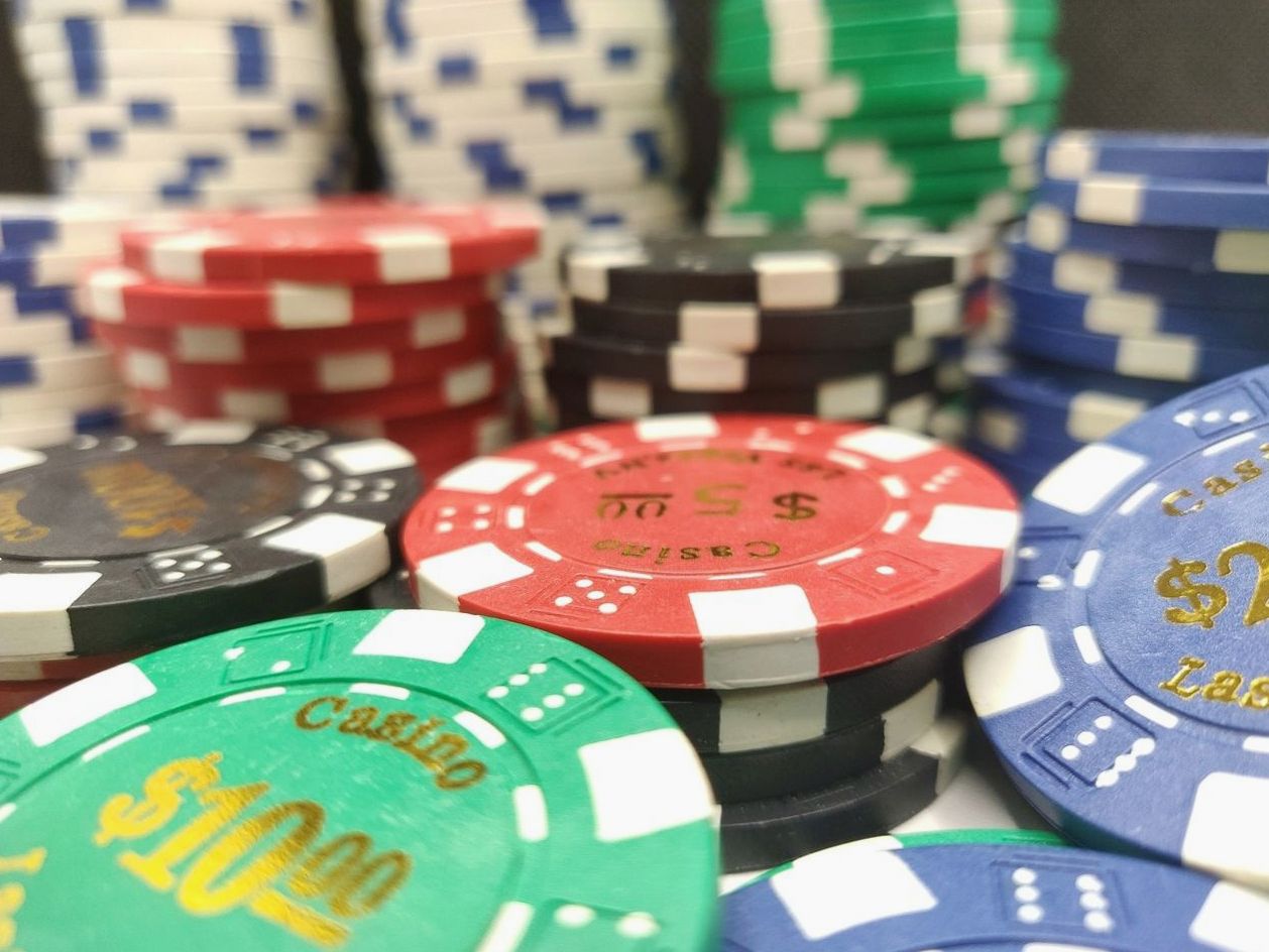 Premium chip stacks in the VIP salon