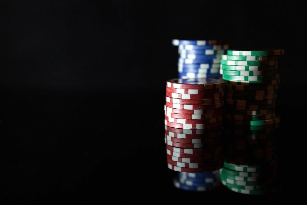 Chip stacks for a studio table night